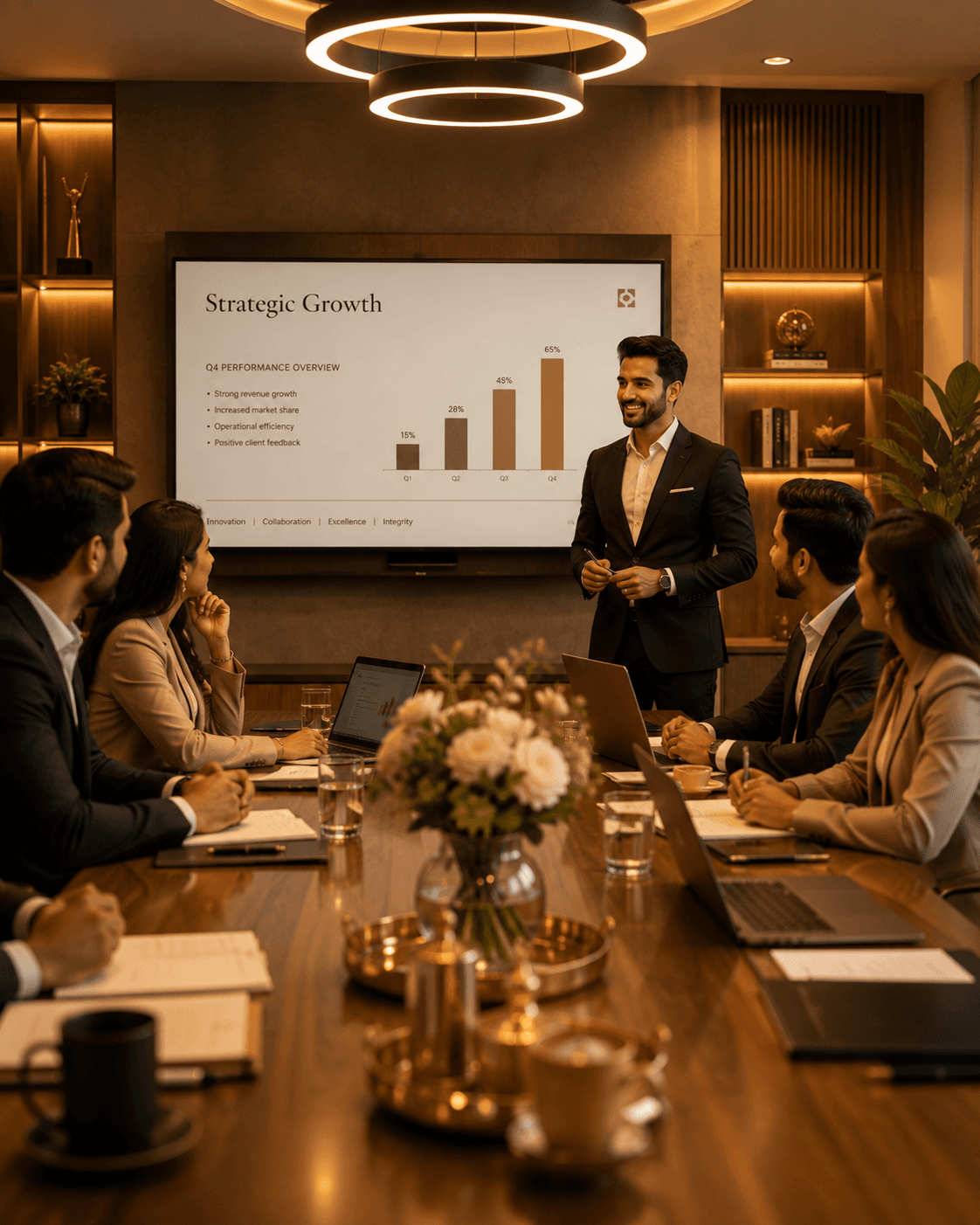 corporate milestone event